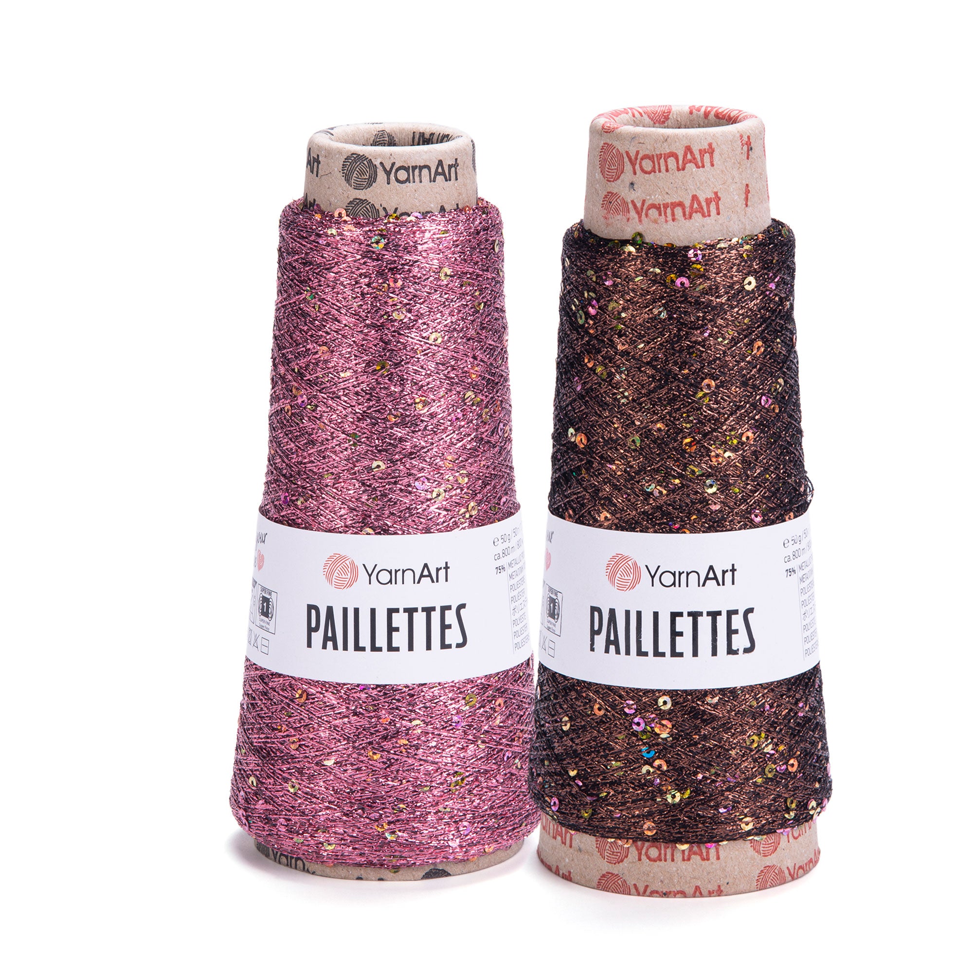 PAILLETTES חוטי לורקס עם פייטים