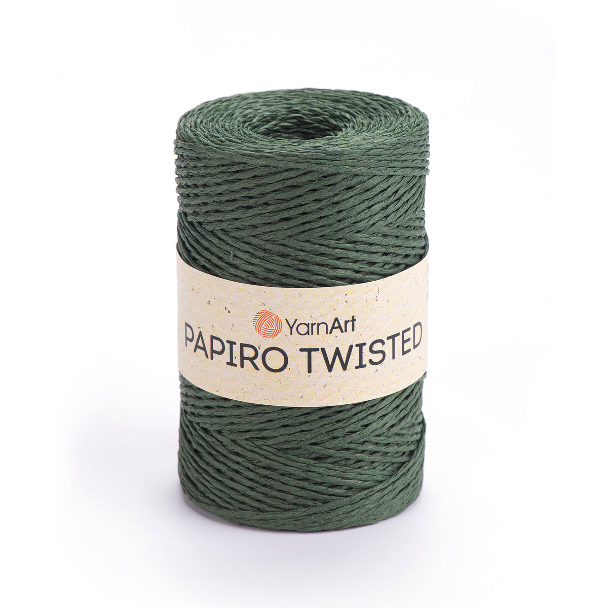 חוט רפיה לסריגה Papiro Twisted – לתיקים, כובעים וסלסלות | 100g/170m