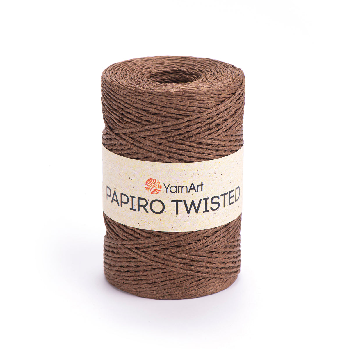 חוט רפיה לסריגה Papiro Twisted – לתיקים, כובעים וסלסלות | 100g/170m