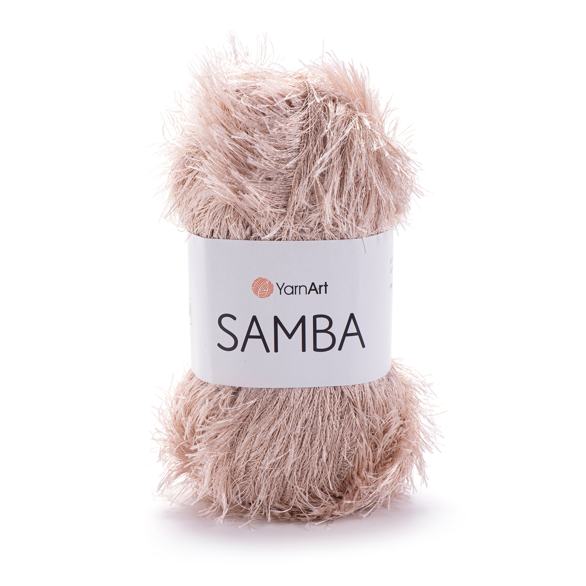 חוטים פרוותיים לסריגה יצירתית SAMBA 100g/150m