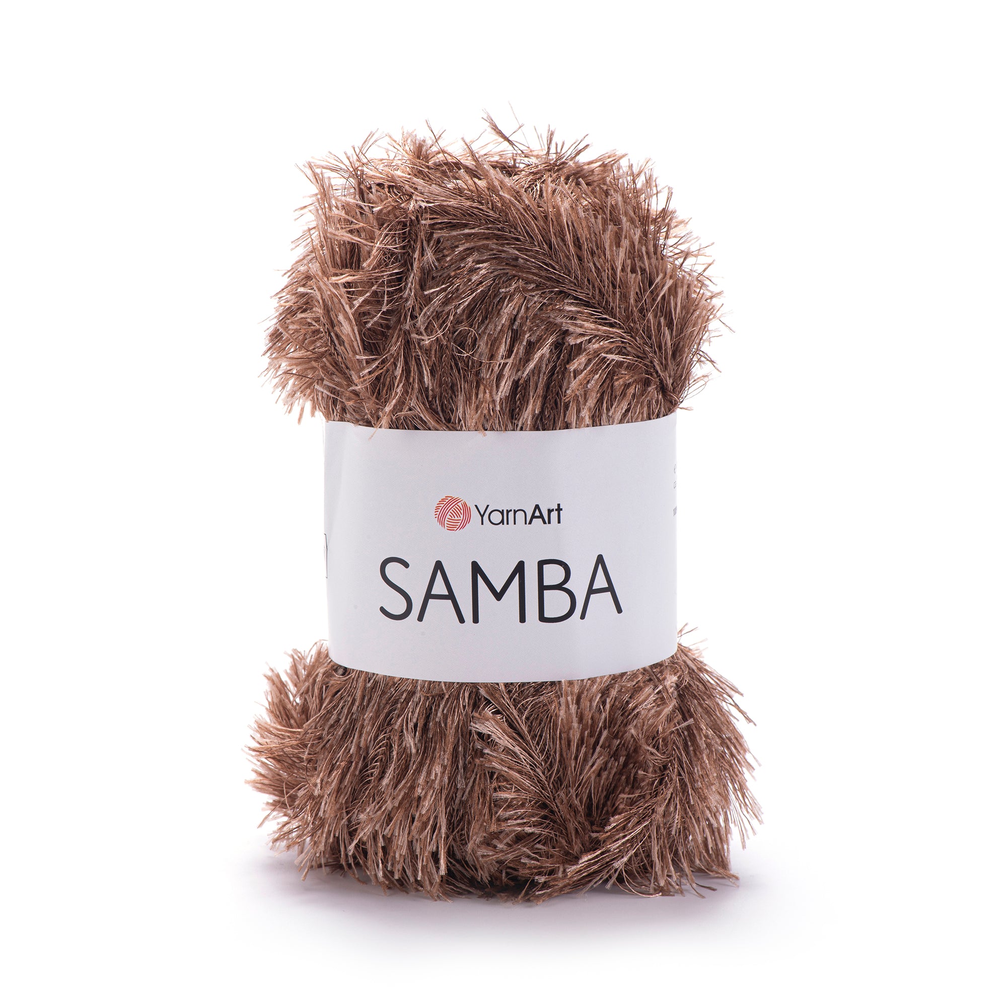 חוטים פרוותיים לסריגה יצירתית SAMBA 100g/150m