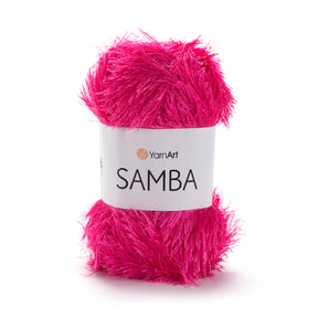 חוטים פרוותיים לסריגה יצירתית SAMBA 100g/150m