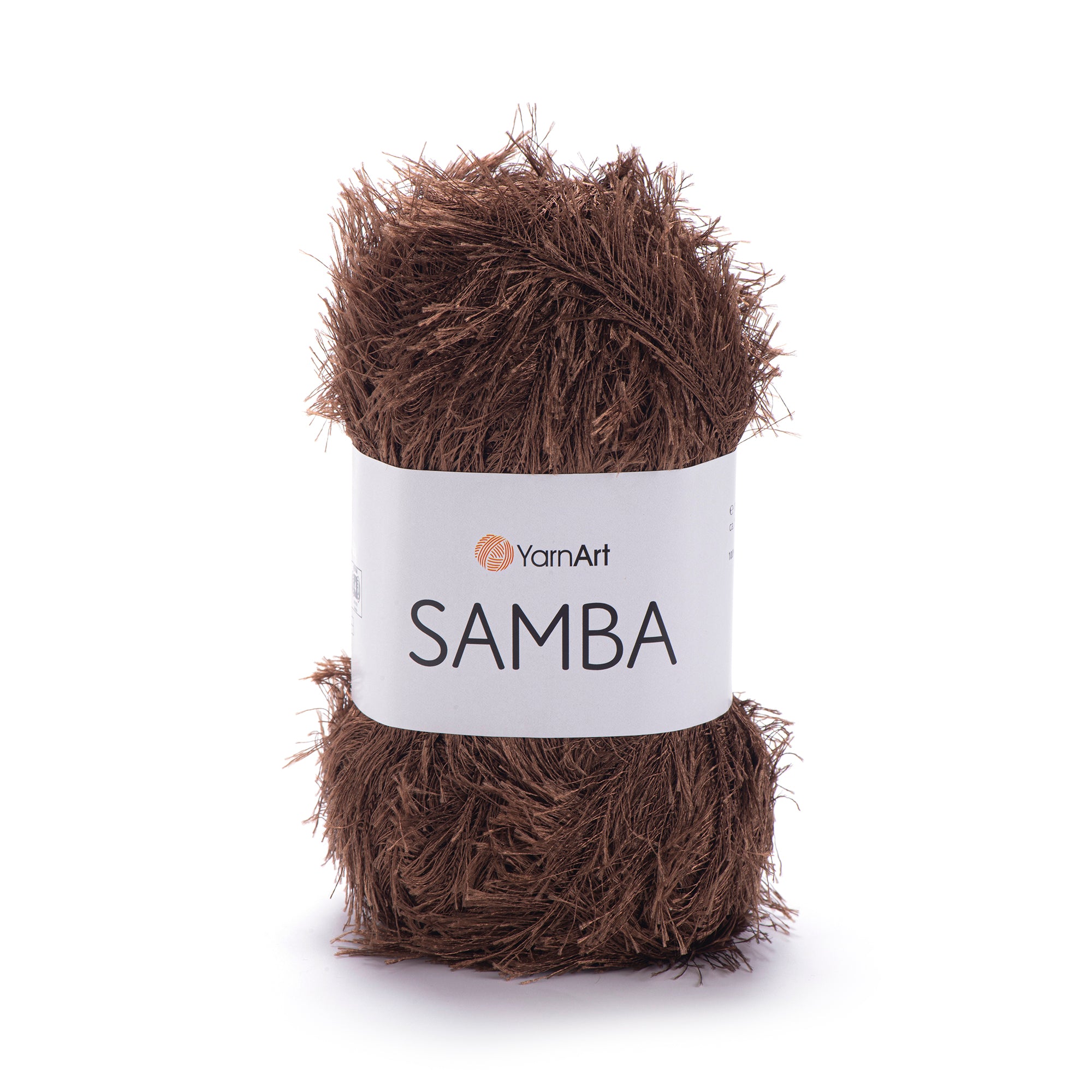 חוטים פרוותיים לסריגה יצירתית SAMBA 100g/150m