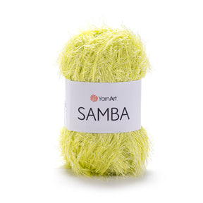 חוטים פרוותיים לסריגה יצירתית SAMBA 100g/150m