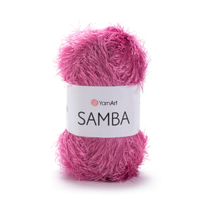 חוטים פרוותיים לסריגה יצירתית SAMBA 100g/150m