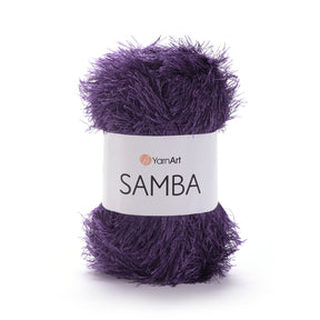 חוטים פרוותיים לסריגה יצירתית SAMBA 100g/150m
