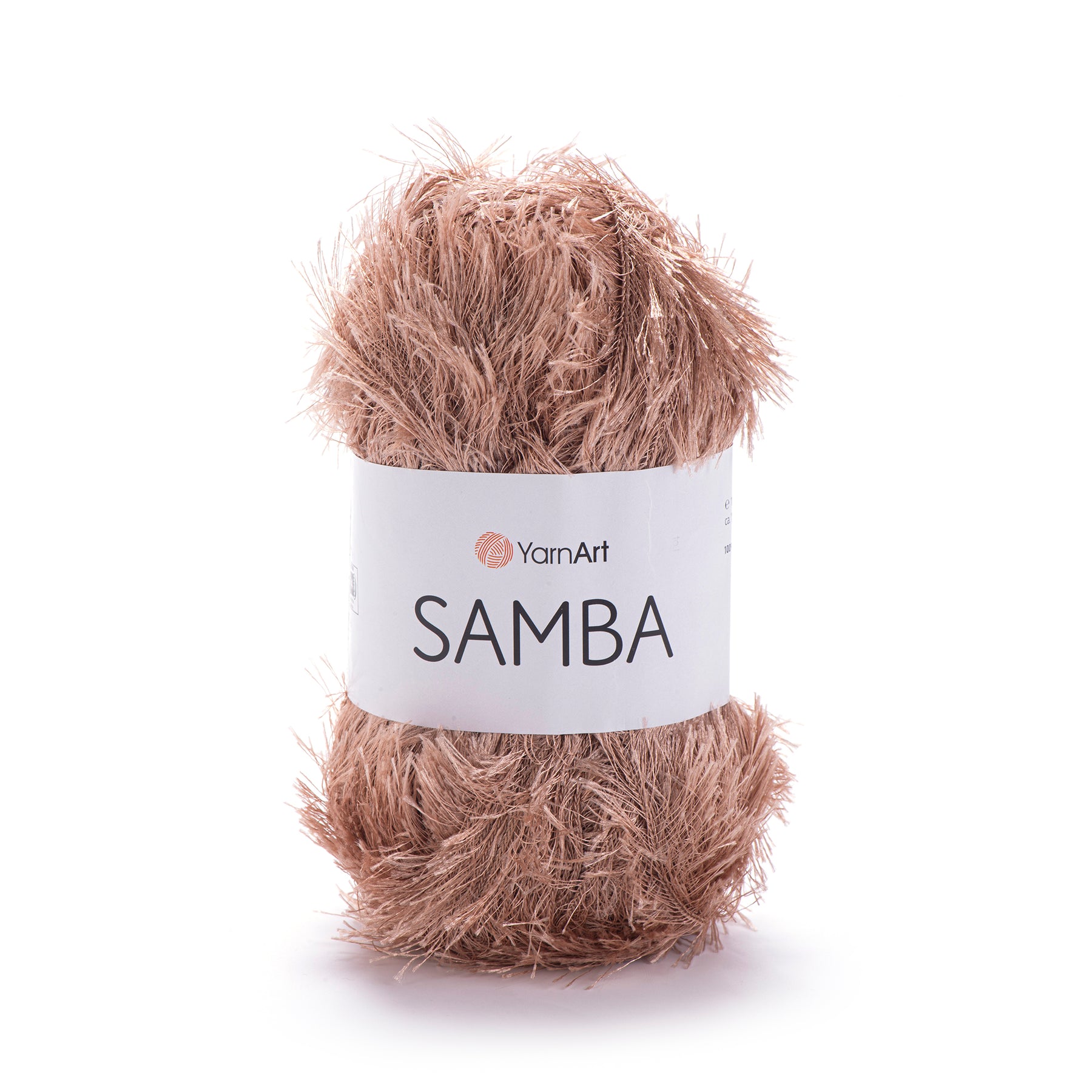 חוטים פרוותיים לסריגה יצירתית SAMBA 100g/150m