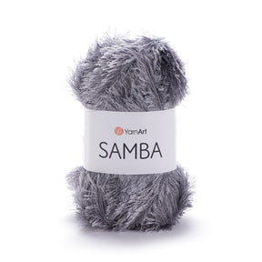 חוטים פרוותיים לסריגה יצירתית SAMBA 100g/150m