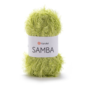 חוטים פרוותיים לסריגה יצירתית SAMBA 100g/150m