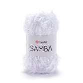 חוטים פרוותיים לסריגה יצירתית SAMBA 100g/150m