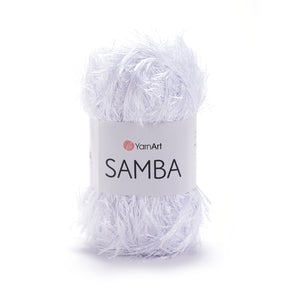 חוטים פרוותיים לסריגה יצירתית SAMBA 100g/150m