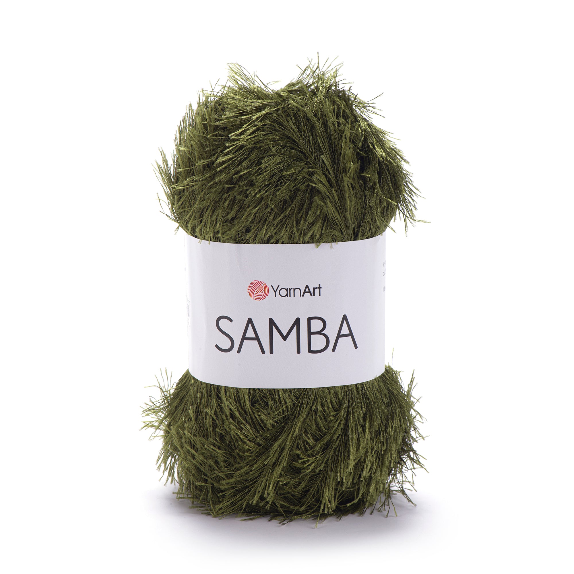 חוטים פרוותיים לסריגה יצירתית SAMBA 100g/150m