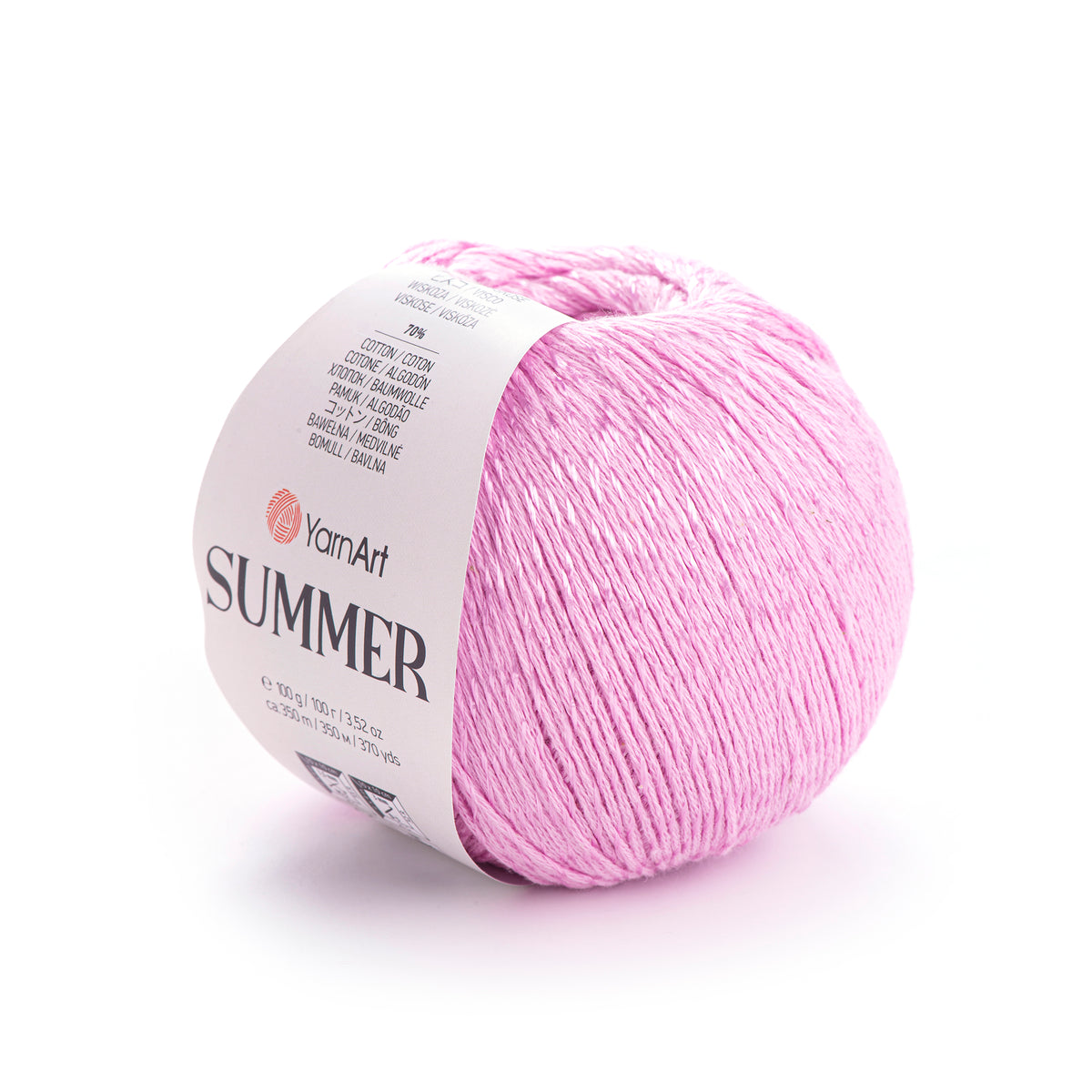 סאמר חוטי כותנה עם ויסקוזה SUMMER 100g/350m