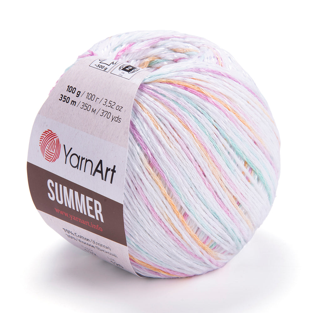 סאמר חוטי כותנה עם ויסקוזה 