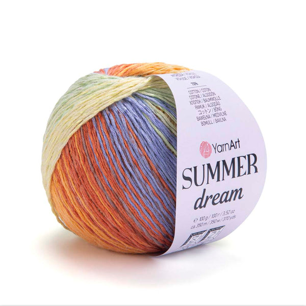 סאמר דרים כותנה עם ויסקוזה SUMMER DREAM 100g/350m