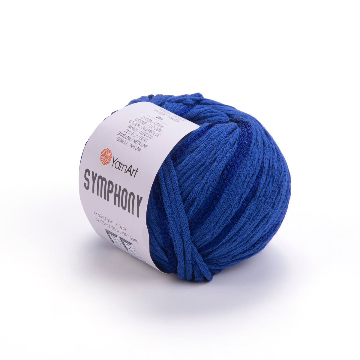 סימפוניה חוטי כותנה עם ויסקוזה SYMPHONY 50g/125m