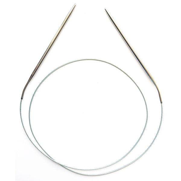 מסרגות עגולות מתכת 2-6 מ״מ אורך 100 ס״מ