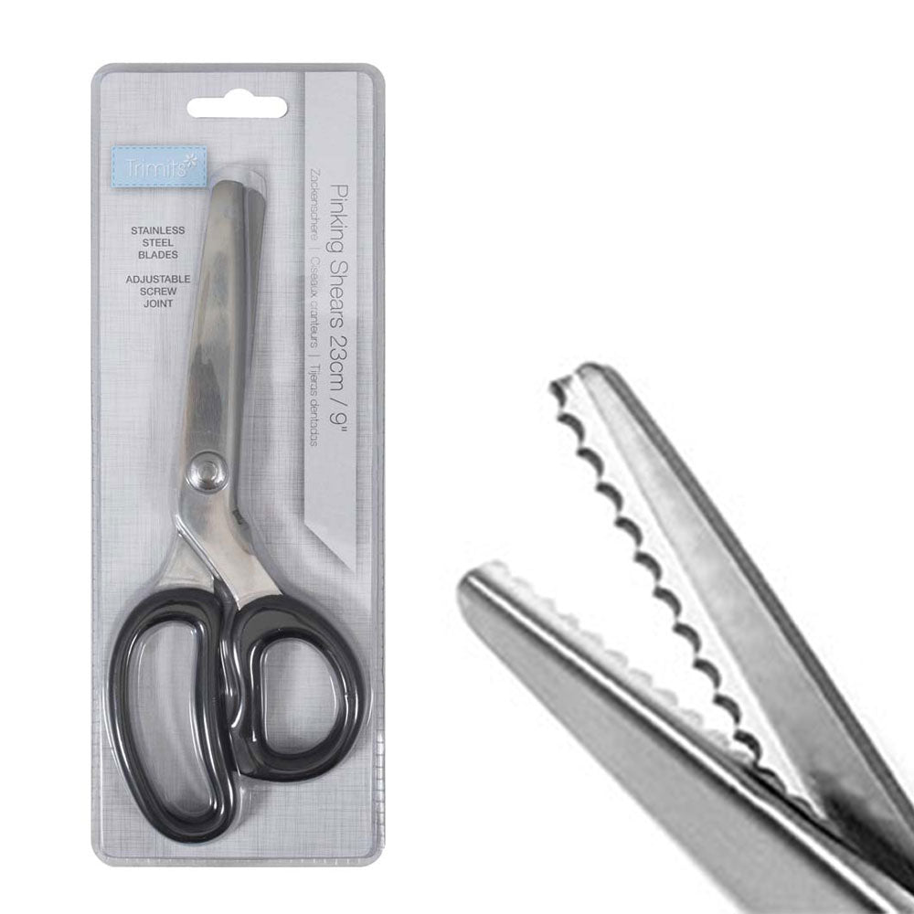 מספריים זיג-זג עם גלים