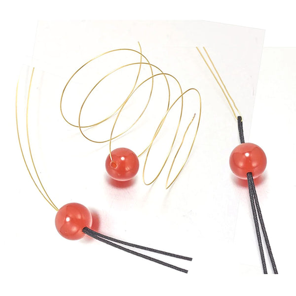 חוט מתכת לתכשיטנות 0.5 מ״מ גליל