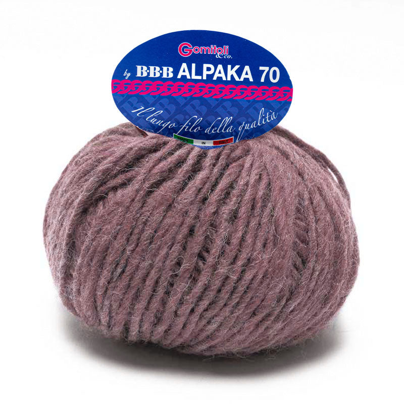 צמר אלפקה עבה 50g/80m Alpaka 70