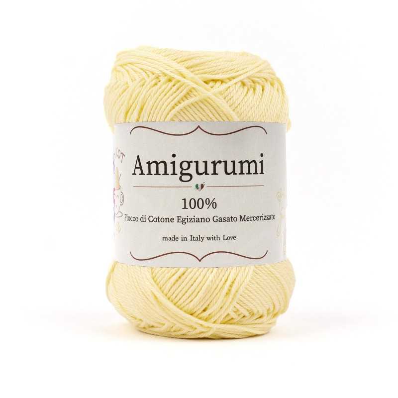 חוט כותנה מבריקה ואיכותית לסריגת בובות וחולצות 50g/136m AMIGURUMI