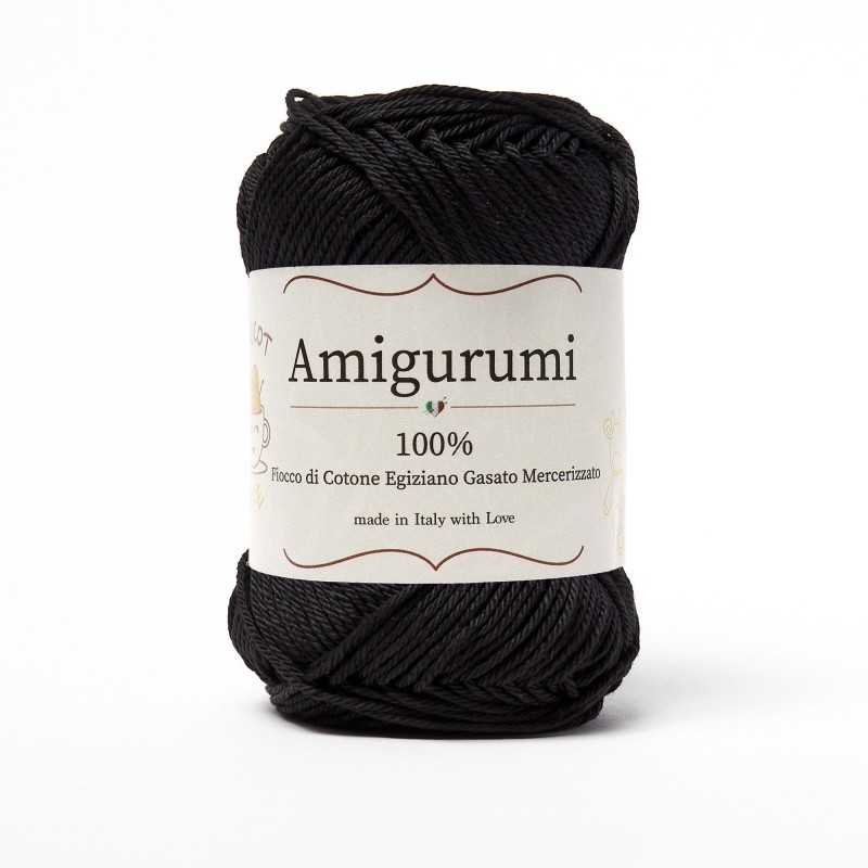 חוט כותנה מבריקה ואיכותית לסריגת בובות וחולצות 50g/136m AMIGURUMI