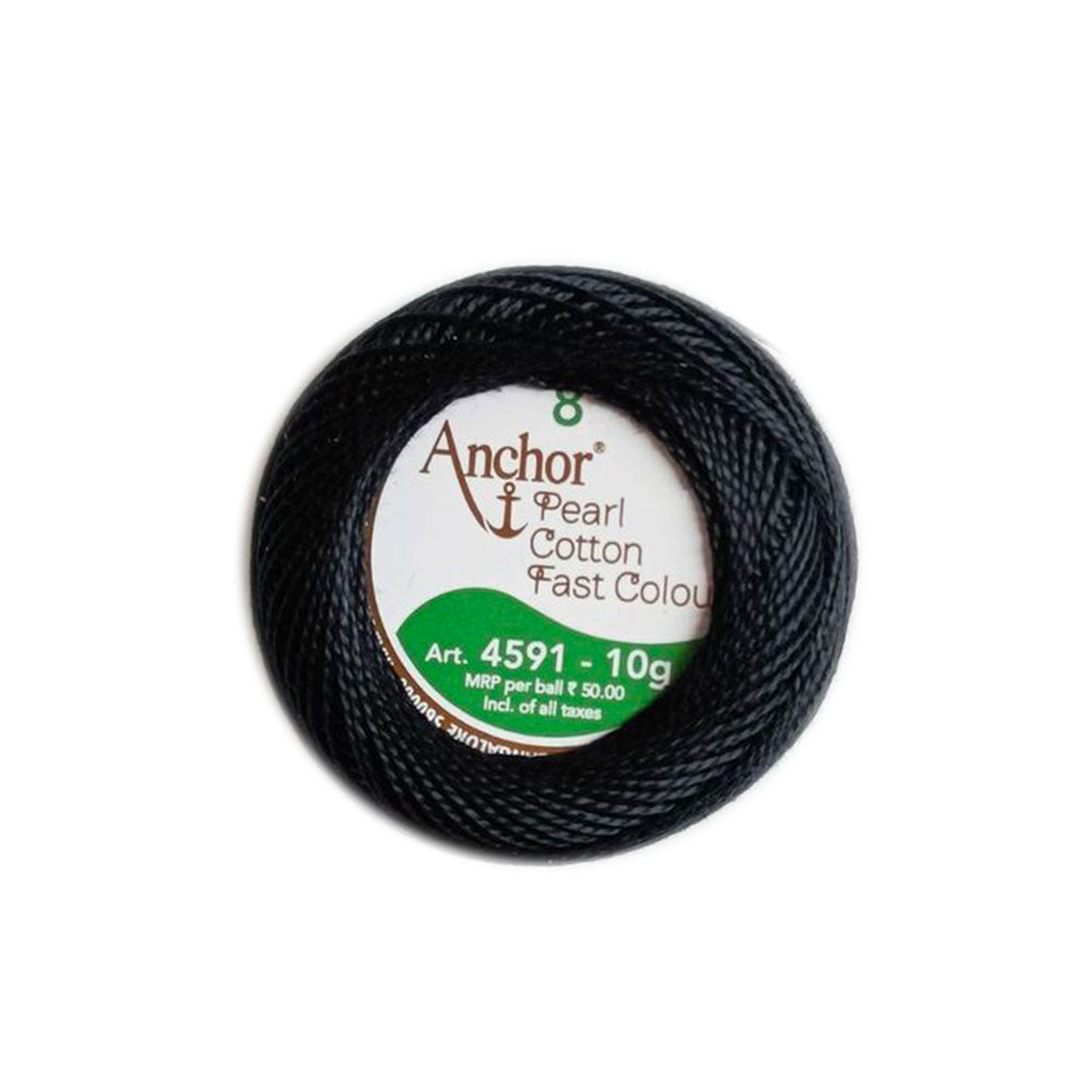 חוט 8 לרקמה וסריגת כיפות PEARL COTTON