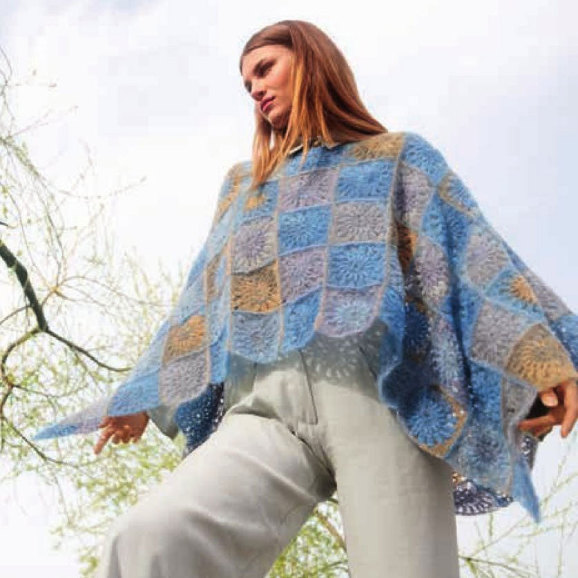 חוטי מוהר צבעוני MOHAIR DELICATE COLORFLOW