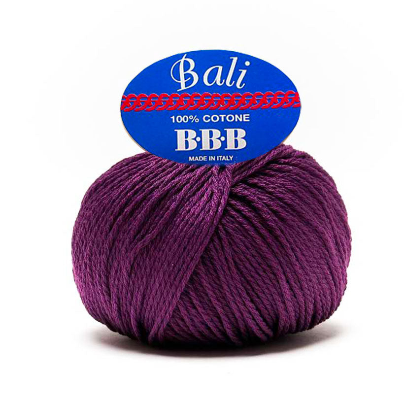חוט כותנה איכותי לעונת מעבר וסריגת תיקים bali 100g/170m