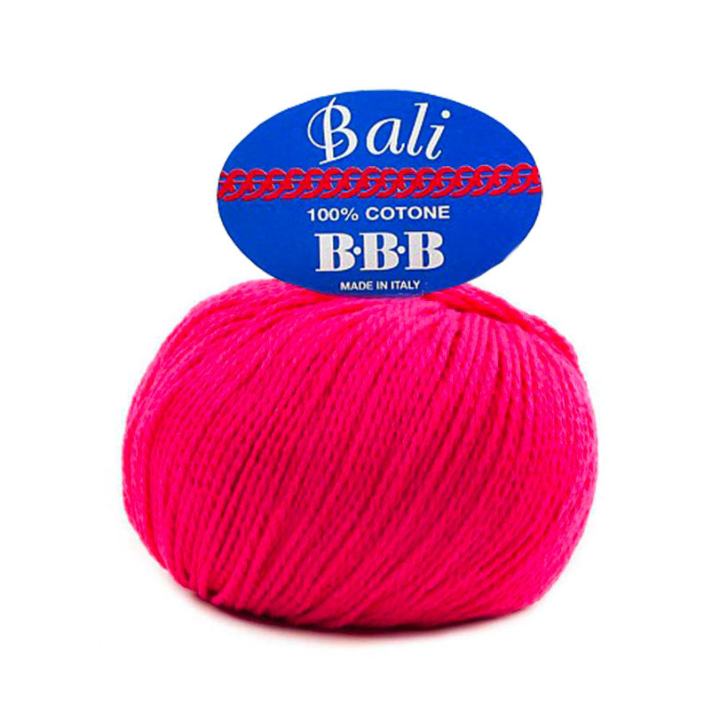 חוט כותנה איכותי לעונת מעבר וסריגת תיקים bali 100g/170m