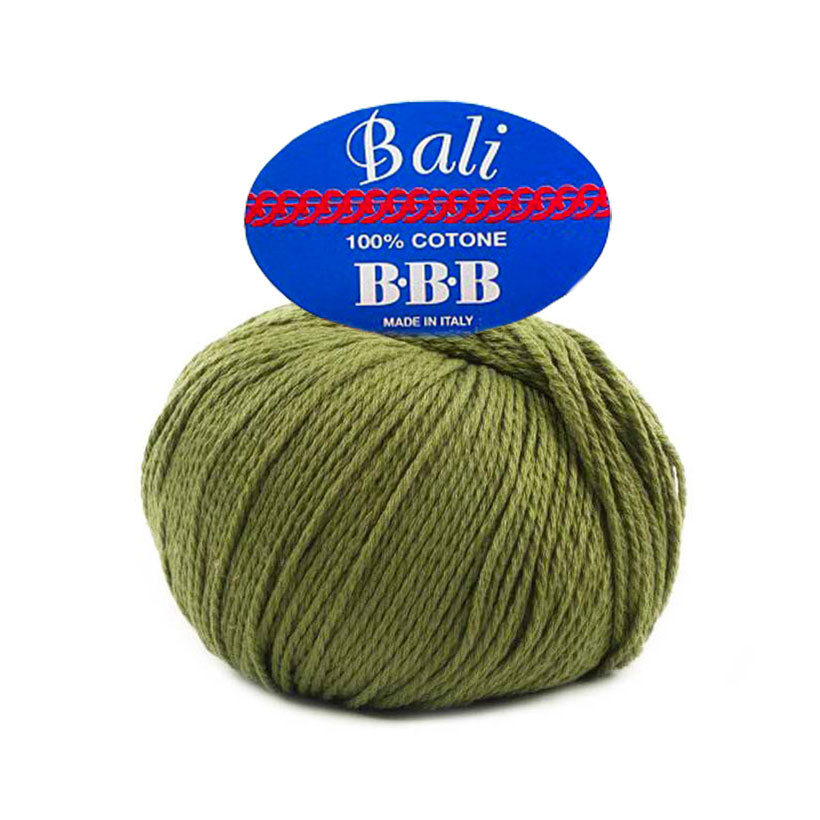 חוט כותנה איכותי לעונת מעבר וסריגת תיקים bali 100g/170m