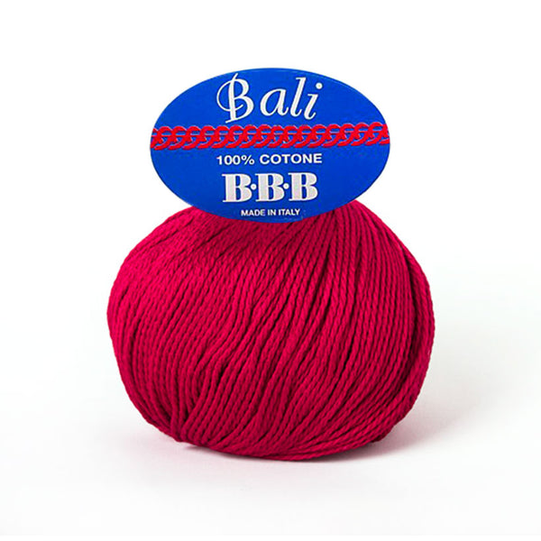 חוט כותנה איכותי לעונת מעבר וסריגת תיקים bali 100g/170m