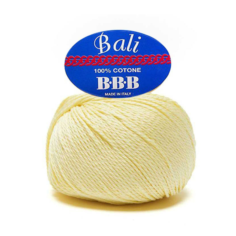 באלי חוט כותנה עבה לסריגת יד bali 100g/170m