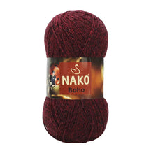 בוהו חוטי צמר דק וחם לסריגת גרביים BOHO NAKO