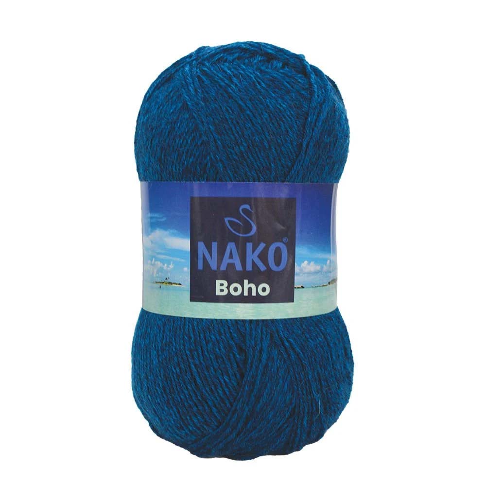 בוהו חוטי צמר דק וחם לסריגת גרביים BOHO NAKO