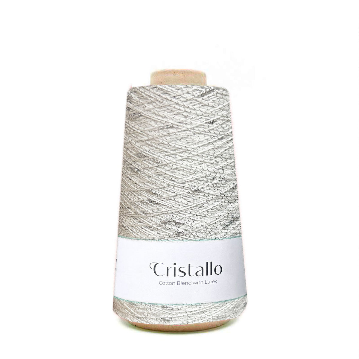 cristallo חוט כותנה עם לורקס 200g/1600m