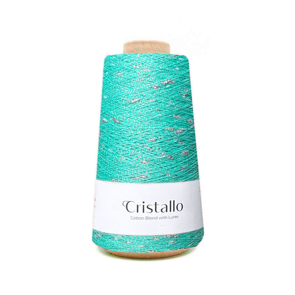 cristallo חוט כותנה עם לורקס 200g/1600m