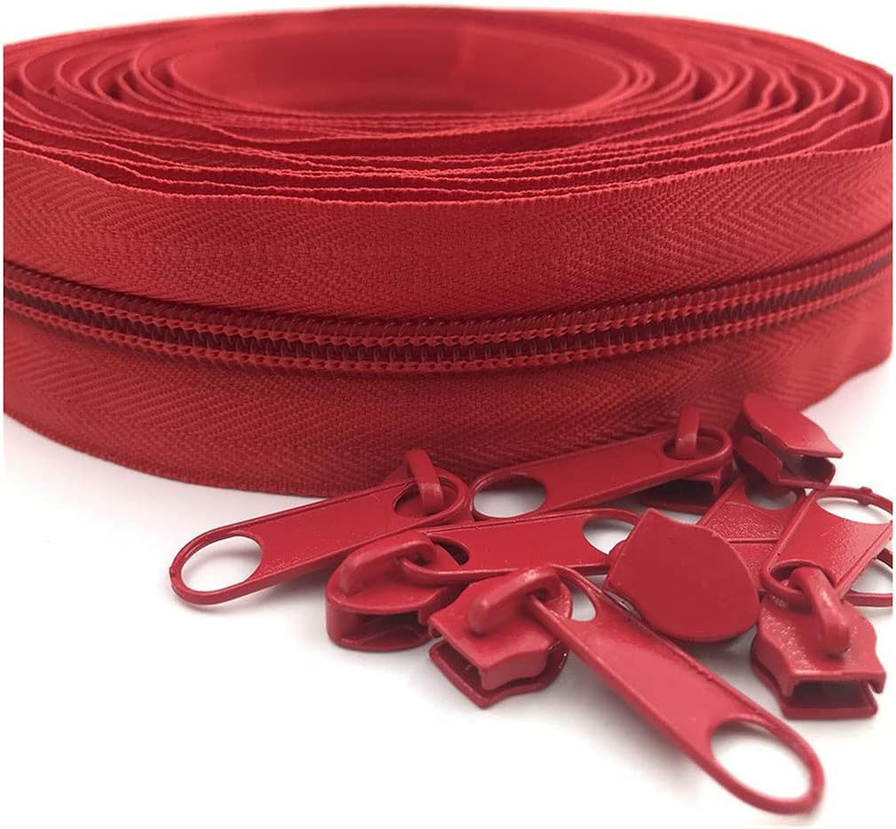 רוכסן בינוני/עבה לפי מטר לתפירת כיסוים בית וחוץ