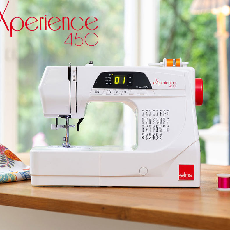 מכונת תפירה חדשה ממוחשבת עם פונקציות מתקדמות 450 ELNA