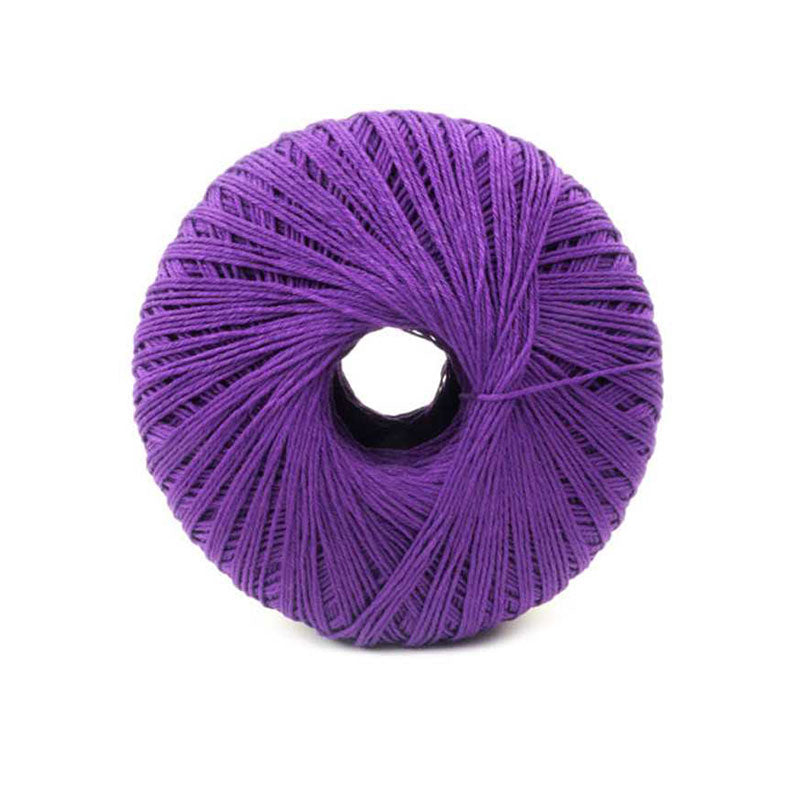 חוט כותנה דק לסריגה במסרגה אחת FILO DI SCOZIA N8 50g/338m