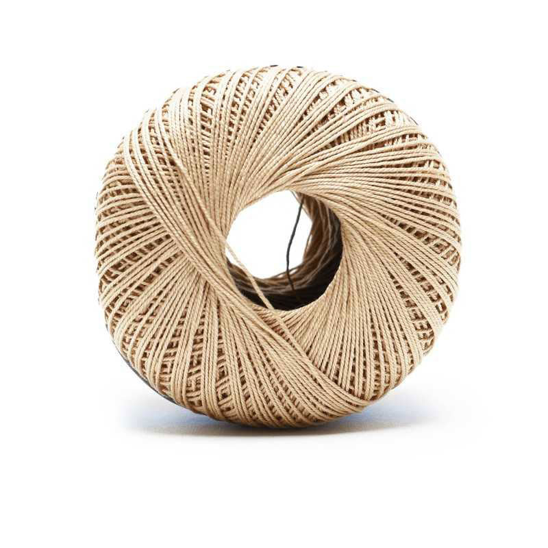 חוט כותנה דק לסריגה במסרגה אחת FILO DI SCOZIA N5 50g/226m