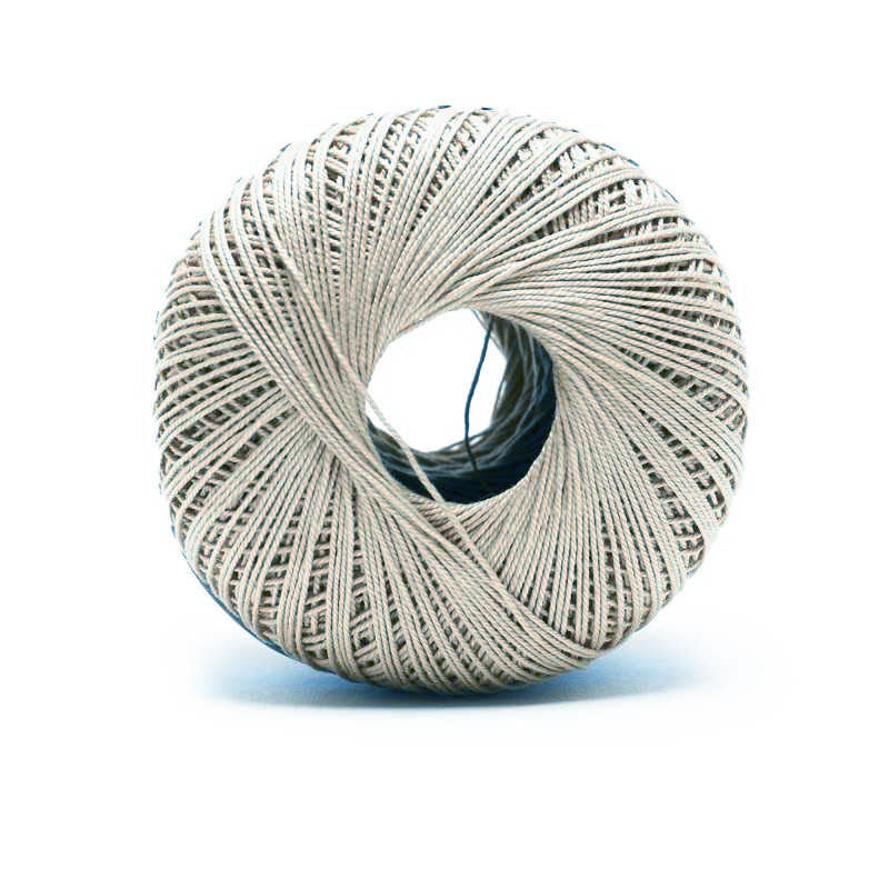 חוט כותנה דק לסריגה במסרגה אחת FILO DI SCOZIA N5 50g/226m