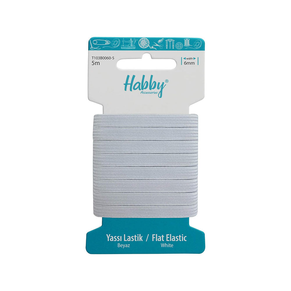 גומי לבן חבילה 5 מטר