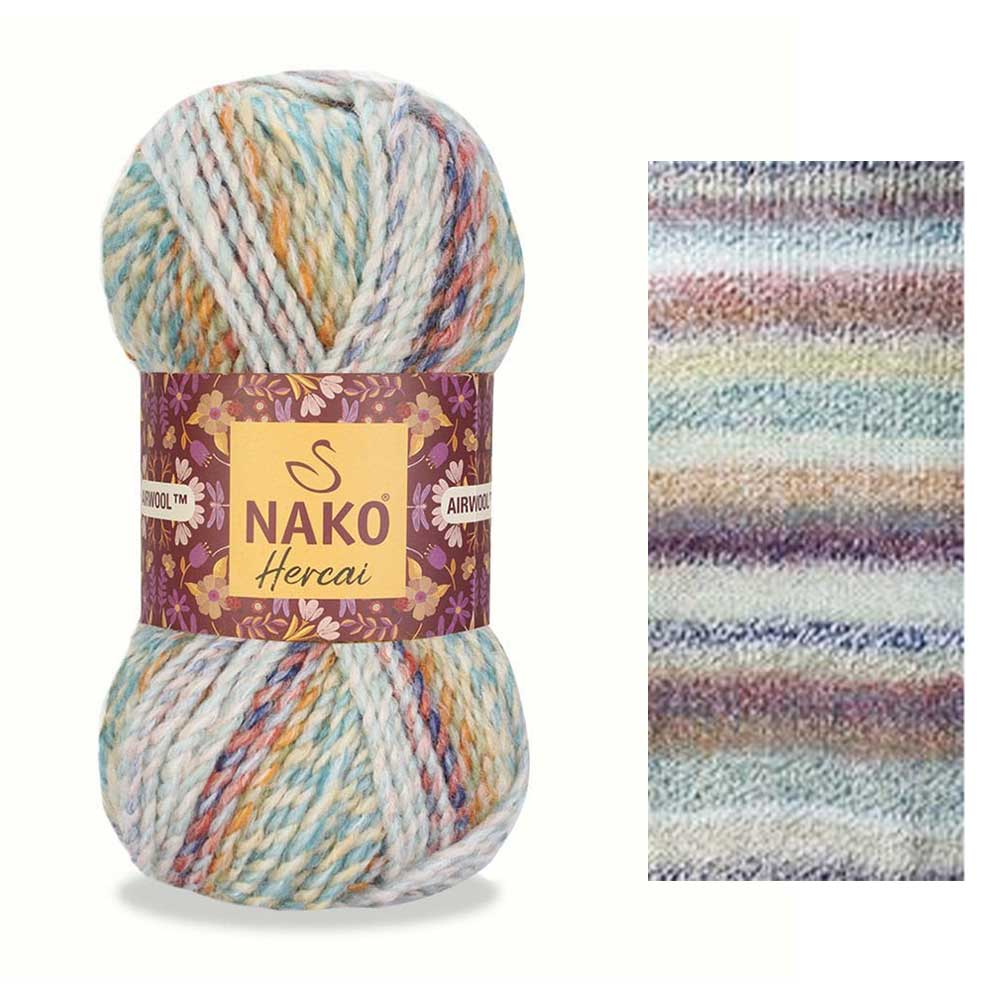 חג׳אי צמר עבה מחליף צבעים HERCAI