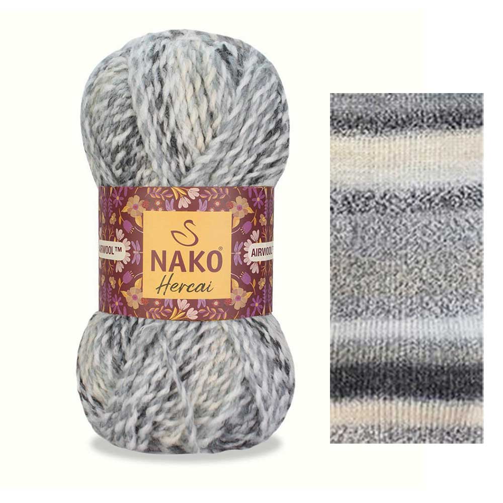 חג׳אי צמר עבה מחליף צבעים HERCAI