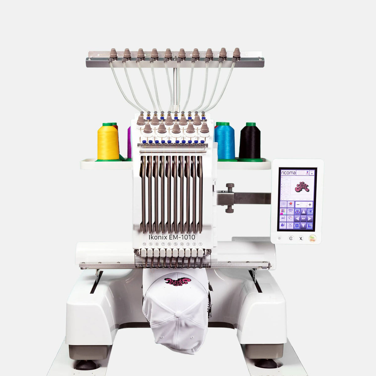 מכונת רקמה 10 מחטים IKONIX EM-1010