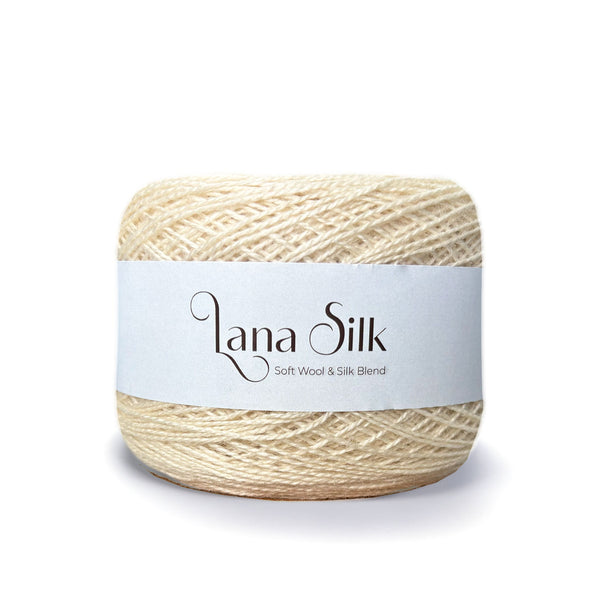 lana silk חוט צמר ומשי תוצרת איטיה 100g/400m