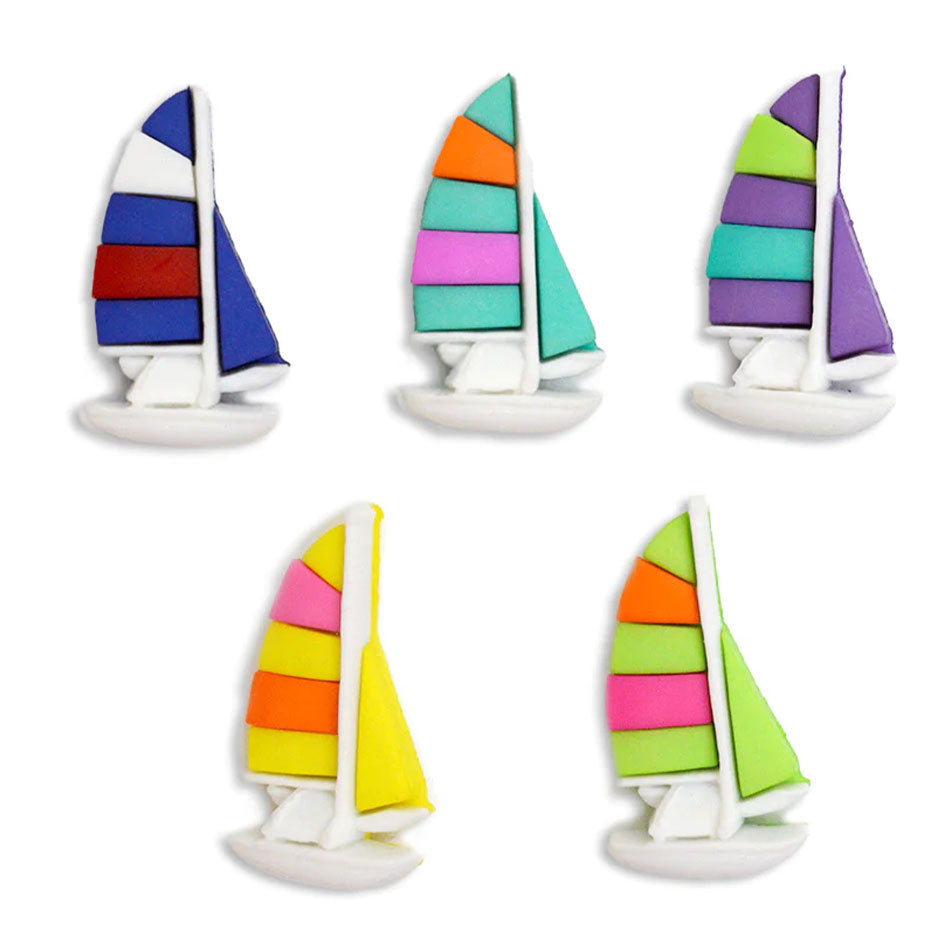 סירות מפרש - כפתורים מעוצבים