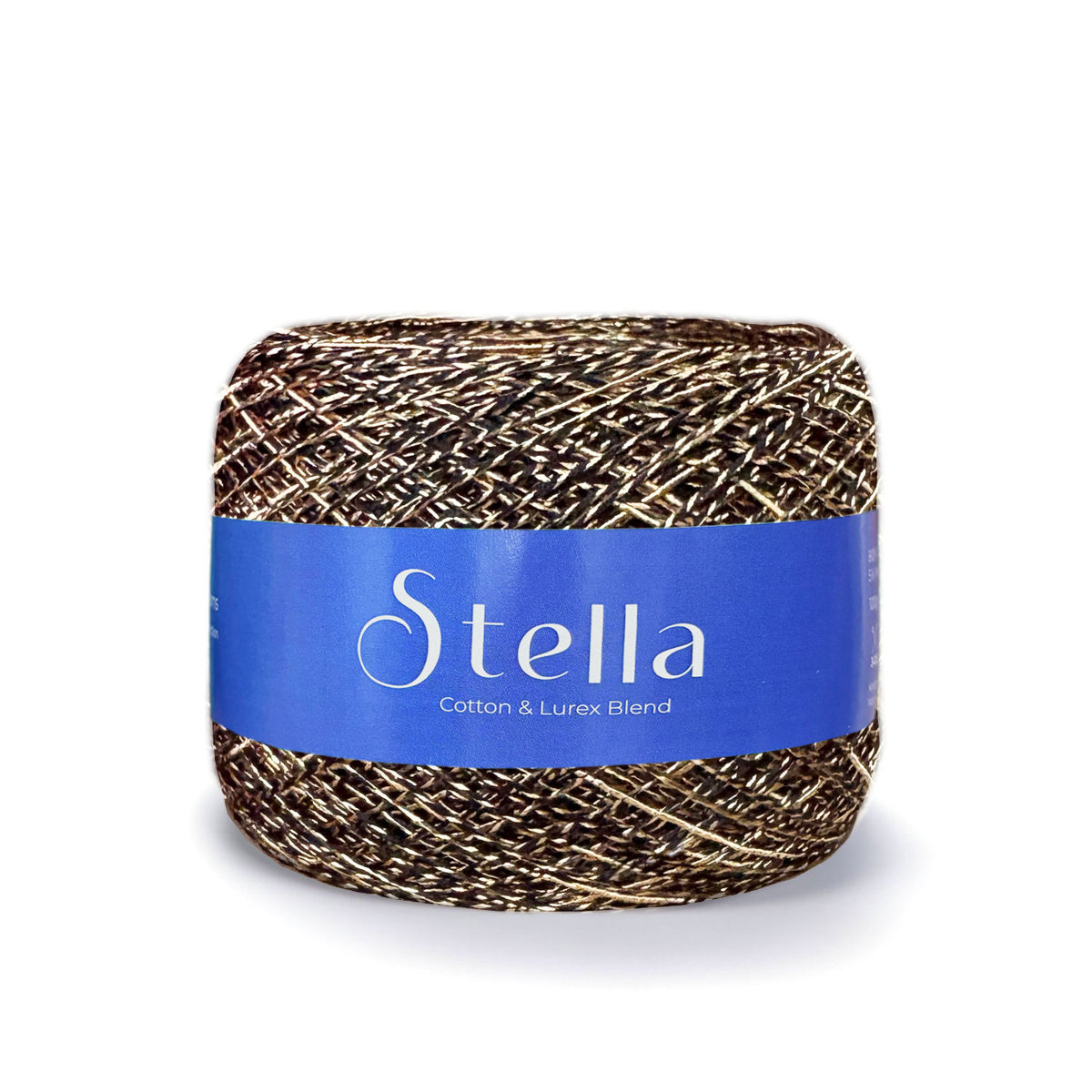 Stella כותנה איטלקית עם אפקט מלאנג׳ עדין ולורקס 100g/380m