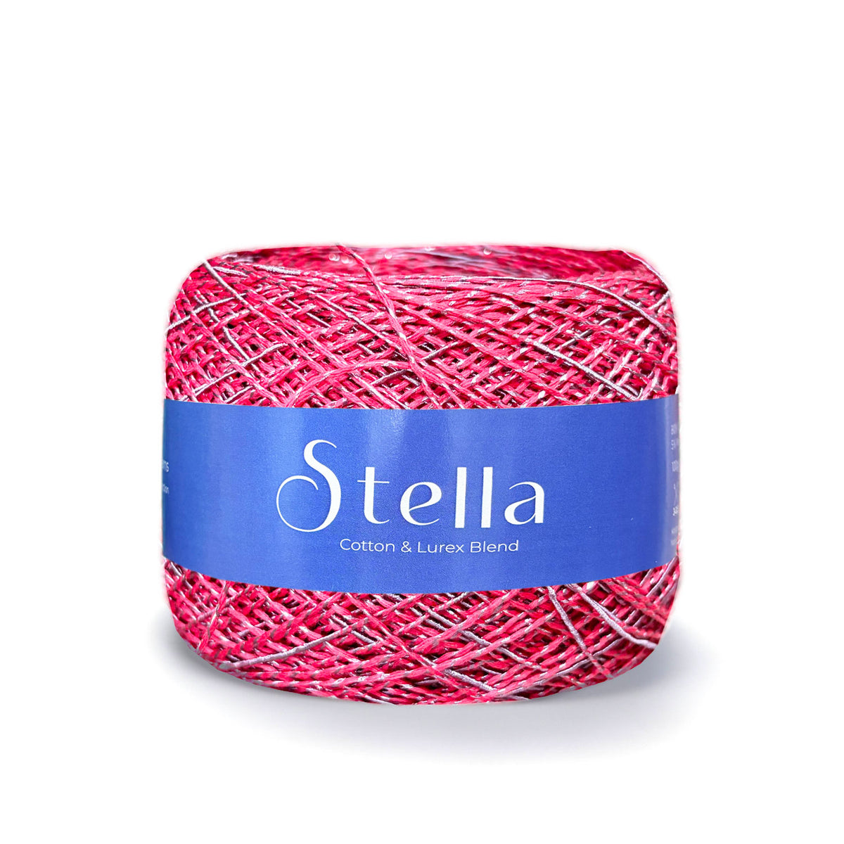 Stella כותנה איטלקית עם אפקט מלאנג׳ עדין ולורקס 100g/380m